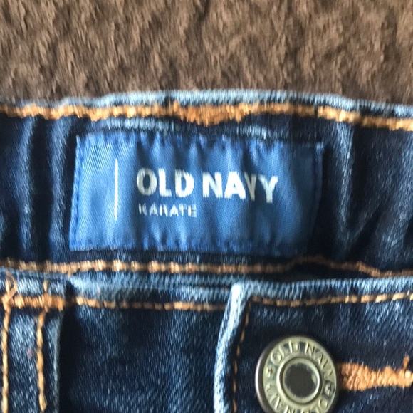 Boys Old Navy Jeans and Long Sleeve Plaid Shirt - Picture 4 of 6